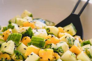 Easy Cucumber Mango Salad Recipe: A Refreshing Treat Quick Salad Recipes for Healthy Salad Ideas to Boost Your Nutrition Easy Cucumber Mango Salad Recipe: A Refreshing Treat | Quick Salad Recipes for Healthy Salad Ideas to Boost Your Nutrition