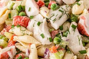 Recipe For Imitation Crab Pasta Salad Quick Salad Recipes for Healthy Salad Ideas to Boost Your Nutrition Recipe For Imitation Crab Pasta Salad | Quick Salad Recipes for Healthy Salad Ideas to Boost Your Nutrition