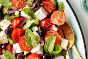 Authentic Greek Salad Recipe: Easy & Classic Quick Salad Recipes for Healthy Salad Ideas to Boost Your Nutrition Authentic Greek Salad Recipe: Easy & Classic | Quick Salad Recipes for Healthy Salad Ideas to Boost Your Nutrition