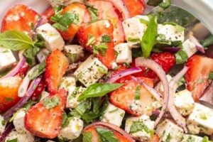 Easy Strawberry & Feta Salad Recipe Quick Salad Recipes for Healthy Salad Ideas to Boost Your Nutrition Easy Strawberry & Feta Salad Recipe | Quick Salad Recipes for Healthy Salad Ideas to Boost Your Nutrition