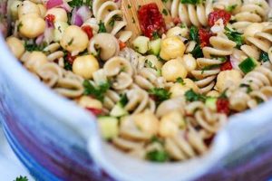 Pasta Salad With Garbanzo Beans Recipe Quick Salad Recipes for Healthy Salad Ideas to Boost Your Nutrition Pasta Salad With Garbanzo Beans Recipe | Quick Salad Recipes for Healthy Salad Ideas to Boost Your Nutrition