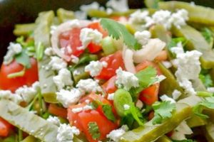 Best Nopal Salad Recipe: Easy & Healthy | Quick Salad Recipes for Healthy Salad Ideas to Boost Your Nutrition