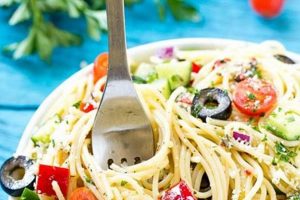 Spaghetti Pasta Salad Recipes With Italian Dressing Quick Salad Recipes for Healthy Salad Ideas to Boost Your Nutrition Spaghetti Pasta Salad Recipes With Italian Dressing | Quick Salad Recipes for Healthy Salad Ideas to Boost Your Nutrition