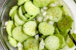 Easy Cucumber Salad with Red Wine Vinaigrette Quick Salad Recipes for Healthy Salad Ideas to Boost Your Nutrition Easy Cucumber Salad with Red Wine Vinaigrette | Quick Salad Recipes for Healthy Salad Ideas to Boost Your Nutrition