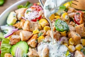 Classic Chicken Ranch Salad Recipe: Easy & Delicious Quick Salad Recipes for Healthy Salad Ideas to Boost Your Nutrition Classic Chicken Ranch Salad Recipe: Easy & Delicious | Quick Salad Recipes for Healthy Salad Ideas to Boost Your Nutrition