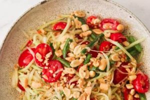 Quick & Easy Green Papaya Salad Recipe Quick Salad Recipes for Healthy Salad Ideas to Boost Your Nutrition Quick & Easy Green Papaya Salad Recipe | Quick Salad Recipes for Healthy Salad Ideas to Boost Your Nutrition