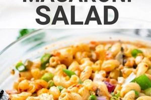 Best Mexican Macaroni Salad Recipe Ever Quick Salad Recipes for Healthy Salad Ideas to Boost Your Nutrition Best Mexican Macaroni Salad Recipe Ever | Quick Salad Recipes for Healthy Salad Ideas to Boost Your Nutrition