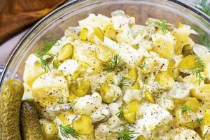 Best Dill Pickle Potato Salad Recipe Ever Quick Salad Recipes for Healthy Salad Ideas to Boost Your Nutrition Best Dill Pickle Potato Salad Recipe Ever | Quick Salad Recipes for Healthy Salad Ideas to Boost Your Nutrition
