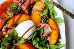 Peach Burrata Salad Recipe Quick Salad Recipes for Healthy Salad Ideas to Boost Your Nutrition Peach Burrata Salad Recipe | Quick Salad Recipes for Healthy Salad Ideas to Boost Your Nutrition