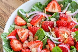 Easy Spinach Strawberry Salad Recipe & Dressing Quick Salad Recipes for Healthy Salad Ideas to Boost Your Nutrition Easy Spinach Strawberry Salad Recipe & Dressing | Quick Salad Recipes for Healthy Salad Ideas to Boost Your Nutrition