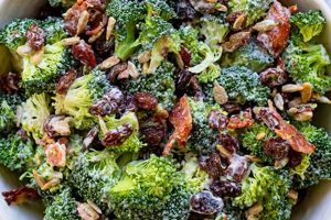 Recipe For Broccoli Salad With Bacon And Raisins Quick Salad Recipes for Healthy Salad Ideas to Boost Your Nutrition Recipe For Broccoli Salad With Bacon And Raisins | Quick Salad Recipes for Healthy Salad Ideas to Boost Your Nutrition
