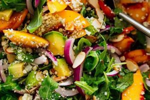 Best Peach Salad Recipes: Easy & Delicious Quick Salad Recipes for Healthy Salad Ideas to Boost Your Nutrition Best Peach Salad Recipes: Easy & Delicious | Quick Salad Recipes for Healthy Salad Ideas to Boost Your Nutrition