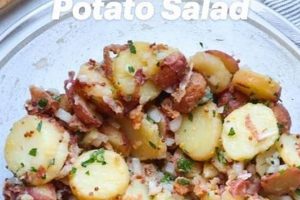 Authentic Grandma's German Potato Salad Recipe Quick Salad Recipes for Healthy Salad Ideas to Boost Your Nutrition Authentic Grandma's German Potato Salad Recipe | Quick Salad Recipes for Healthy Salad Ideas to Boost Your Nutrition