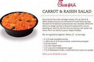 Copycat Chick-fil-A Carrot Raisin Salad Recipe Quick Salad Recipes for Healthy Salad Ideas to Boost Your Nutrition Copycat Chick-fil-A Carrot Raisin Salad Recipe | Quick Salad Recipes for Healthy Salad Ideas to Boost Your Nutrition
