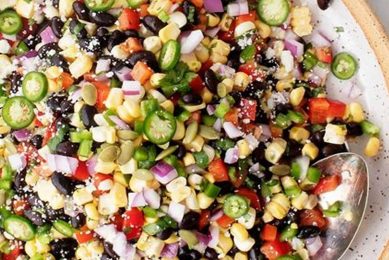 Zesty Corn & Black Bean Salad Recipes Quick Salad Recipes for Healthy Salad Ideas to Boost Your Nutrition Zesty Corn & Black Bean Salad Recipes | Quick Salad Recipes for Healthy Salad Ideas to Boost Your Nutrition