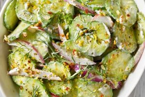 Logan's Famous Cucumber Salad Recipe Quick Salad Recipes for Healthy Salad Ideas to Boost Your Nutrition Logan's Famous Cucumber Salad Recipe | Quick Salad Recipes for Healthy Salad Ideas to Boost Your Nutrition