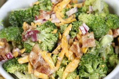 Best Broccoli Bacon Cheese Salad Recipe Ever Quick Salad Recipes for Healthy Salad Ideas to Boost Your Nutrition Best Broccoli Bacon Cheese Salad Recipe Ever | Quick Salad Recipes for Healthy Salad Ideas to Boost Your Nutrition