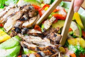 Easy Jamaican Jerk Chicken Salad Recipe Quick Salad Recipes for Healthy Salad Ideas to Boost Your Nutrition Easy Jamaican Jerk Chicken Salad Recipe | Quick Salad Recipes for Healthy Salad Ideas to Boost Your Nutrition