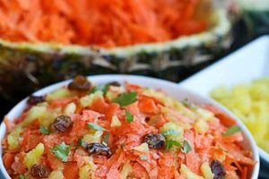 Easy Carrot Pineapple Raisin Salad Recipe Quick Salad Recipes for Healthy Salad Ideas to Boost Your Nutrition Easy Carrot Pineapple Raisin Salad Recipe | Quick Salad Recipes for Healthy Salad Ideas to Boost Your Nutrition