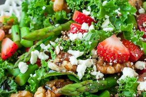 Best Strawberry Kale Salad Recipe Ever! Quick Salad Recipes for Healthy Salad Ideas to Boost Your Nutrition Best Strawberry Kale Salad Recipe Ever! | Quick Salad Recipes for Healthy Salad Ideas to Boost Your Nutrition