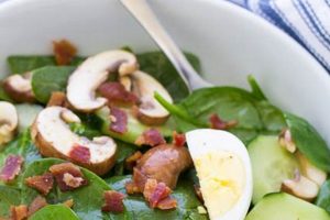 Best Spinach Salad with Bacon & Egg Recipes Quick Salad Recipes for Healthy Salad Ideas to Boost Your Nutrition Best Spinach Salad with Bacon & Egg Recipes | Quick Salad Recipes for Healthy Salad Ideas to Boost Your Nutrition