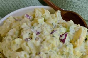 Classic Potato Salad Recipe with Crunchy Pickles Quick Salad Recipes for Healthy Salad Ideas to Boost Your Nutrition Classic Potato Salad Recipe with Crunchy Pickles | Quick Salad Recipes for Healthy Salad Ideas to Boost Your Nutrition