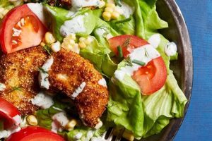 Crispy Fried Chicken Salad Recipe: A Classic Quick Salad Recipes for Healthy Salad Ideas to Boost Your Nutrition Crispy Fried Chicken Salad Recipe: A Classic | Quick Salad Recipes for Healthy Salad Ideas to Boost Your Nutrition