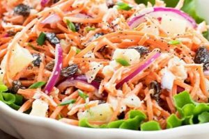 Easy Carrot, Raisin, & Pineapple Salad Recipe Quick Salad Recipes for Healthy Salad Ideas to Boost Your Nutrition Easy Carrot, Raisin, & Pineapple Salad Recipe | Quick Salad Recipes for Healthy Salad Ideas to Boost Your Nutrition