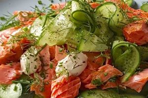 Easy Cucumber Smoked Salmon Salad Recipe Quick Salad Recipes for Healthy Salad Ideas to Boost Your Nutrition Easy Cucumber Smoked Salmon Salad Recipe | Quick Salad Recipes for Healthy Salad Ideas to Boost Your Nutrition