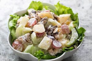 Classic Waldorf Salad Recipe (Original) Quick Salad Recipes for Healthy Salad Ideas to Boost Your Nutrition Classic Waldorf Salad Recipe (Original) | Quick Salad Recipes for Healthy Salad Ideas to Boost Your Nutrition