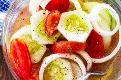 Onion Cucumber Tomato Salad Recipe Quick Salad Recipes for Healthy Salad Ideas to Boost Your Nutrition Onion Cucumber Tomato Salad Recipe | Quick Salad Recipes for Healthy Salad Ideas to Boost Your Nutrition