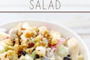 Classic Apple Walnut Salad with Creamy Mayo Quick Salad Recipes for Healthy Salad Ideas to Boost Your Nutrition Classic Apple Walnut Salad with Creamy Mayo | Quick Salad Recipes for Healthy Salad Ideas to Boost Your Nutrition