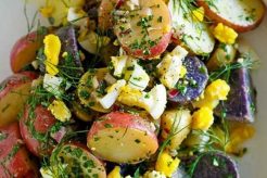 Patriotic Red, White & Blue Potato Salad Recipe Quick Salad Recipes for Healthy Salad Ideas to Boost Your Nutrition Patriotic Red, White & Blue Potato Salad Recipe | Quick Salad Recipes for Healthy Salad Ideas to Boost Your Nutrition