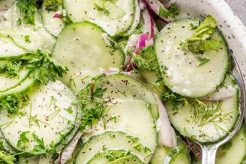 Easy Simple Cucumber Salad Recipe (Quick & Fresh) Quick Salad Recipes for Healthy Salad Ideas to Boost Your Nutrition Easy Simple Cucumber Salad Recipe (Quick & Fresh) | Quick Salad Recipes for Healthy Salad Ideas to Boost Your Nutrition
