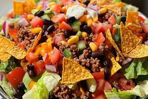 Traditional Taco Salad Recipe With Doritos Quick Salad Recipes for Healthy Salad Ideas to Boost Your Nutrition Traditional Taco Salad Recipe With Doritos | Quick Salad Recipes for Healthy Salad Ideas to Boost Your Nutrition