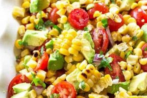 Fresh Corn, Avocado & Tomato Salad Recipe Quick Salad Recipes for Healthy Salad Ideas to Boost Your Nutrition Fresh Corn, Avocado & Tomato Salad Recipe | Quick Salad Recipes for Healthy Salad Ideas to Boost Your Nutrition