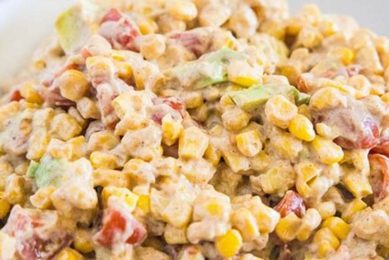 Classic Creamy Corn Salad Recipe with Mayonnaise Quick Salad Recipes for Healthy Salad Ideas to Boost Your Nutrition Classic Creamy Corn Salad Recipe with Mayonnaise | Quick Salad Recipes for Healthy Salad Ideas to Boost Your Nutrition