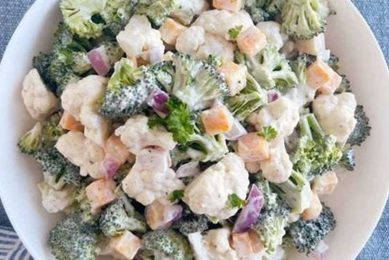 Easy Broccoli & Cauliflower Salad Recipe (Quick & Healthy) Quick Salad Recipes for Healthy Salad Ideas to Boost Your Nutrition Easy Broccoli & Cauliflower Salad Recipe (Quick & Healthy) | Quick Salad Recipes for Healthy Salad Ideas to Boost Your Nutrition
