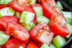 Easy Cucumber and Tomato Salad Recipe Quick Salad Recipes for Healthy Salad Ideas to Boost Your Nutrition Easy Cucumber and Tomato Salad Recipe | Quick Salad Recipes for Healthy Salad Ideas to Boost Your Nutrition