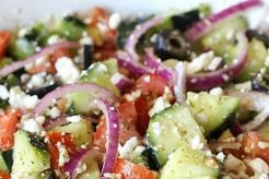 Cucumber Greek Salad Recipe Quick Salad Recipes for Healthy Salad Ideas to Boost Your Nutrition Cucumber Greek Salad Recipe | Quick Salad Recipes for Healthy Salad Ideas to Boost Your Nutrition