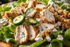Easy Jalapeno Popper Chicken Salad Recipe Quick Salad Recipes for Healthy Salad Ideas to Boost Your Nutrition Easy Jalapeno Popper Chicken Salad Recipe | Quick Salad Recipes for Healthy Salad Ideas to Boost Your Nutrition