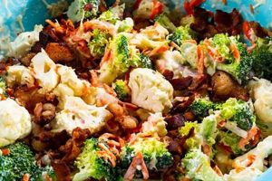 Healthy Raw Broccoli & Cauliflower Salad Recipe Quick Salad Recipes for Healthy Salad Ideas to Boost Your Nutrition Healthy Raw Broccoli & Cauliflower Salad Recipe | Quick Salad Recipes for Healthy Salad Ideas to Boost Your Nutrition