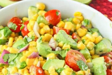 Easy Avocado Corn & Tomato Salad Recipe Quick Salad Recipes for Healthy Salad Ideas to Boost Your Nutrition Easy Avocado Corn & Tomato Salad Recipe | Quick Salad Recipes for Healthy Salad Ideas to Boost Your Nutrition