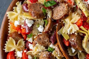 Easy Pasta Sausage Salad Recipe (Quick & Tasty) Quick Salad Recipes for Healthy Salad Ideas to Boost Your Nutrition Easy Pasta Sausage Salad Recipe (Quick & Tasty) | Quick Salad Recipes for Healthy Salad Ideas to Boost Your Nutrition