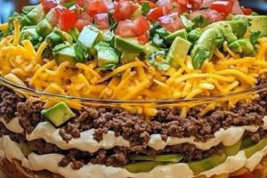 Taco Layer Salad Recipe Quick Salad Recipes for Healthy Salad Ideas to Boost Your Nutrition Taco Layer Salad Recipe | Quick Salad Recipes for Healthy Salad Ideas to Boost Your Nutrition