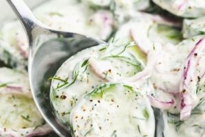 Easy Cucumber Salad with Sour Cream Recipe Quick Salad Recipes for Healthy Salad Ideas to Boost Your Nutrition Easy Cucumber Salad with Sour Cream Recipe | Quick Salad Recipes for Healthy Salad Ideas to Boost Your Nutrition