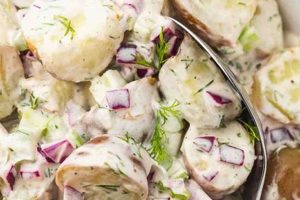 Classic Red Potato Salad with Dill Recipe Quick Salad Recipes for Healthy Salad Ideas to Boost Your Nutrition Classic Red Potato Salad with Dill Recipe | Quick Salad Recipes for Healthy Salad Ideas to Boost Your Nutrition