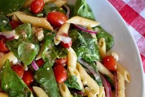 Spinach Pasta Salad Recipe Quick Salad Recipes for Healthy Salad Ideas to Boost Your Nutrition Spinach Pasta Salad Recipe | Quick Salad Recipes for Healthy Salad Ideas to Boost Your Nutrition