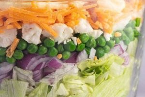 Grandma's Classic 7 Layer Salad Recipe Quick Salad Recipes for Healthy Salad Ideas to Boost Your Nutrition Grandma's Classic 7 Layer Salad Recipe | Quick Salad Recipes for Healthy Salad Ideas to Boost Your Nutrition