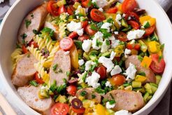 Best Pasta Salad with Sausage Recipe Quick Salad Recipes for Healthy Salad Ideas to Boost Your Nutrition Best Pasta Salad with Sausage Recipe | Quick Salad Recipes for Healthy Salad Ideas to Boost Your Nutrition